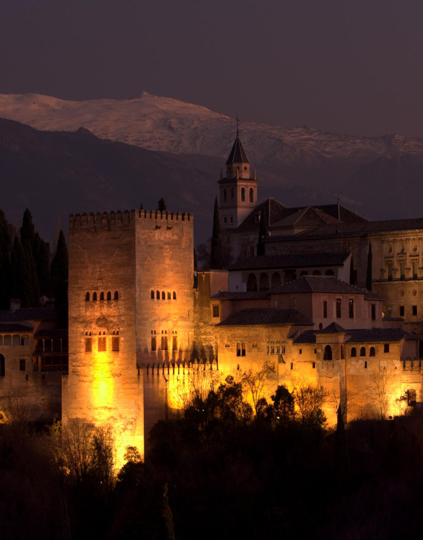 Besuchen Sie die Alhambra in Granada offiziellen Führer und Karten-Eingang